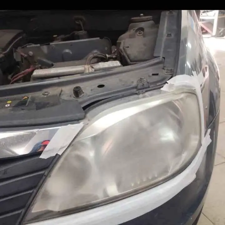 Pulido para opticas de autos