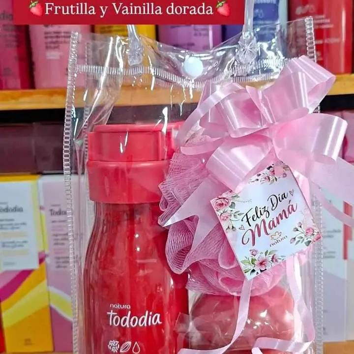 Combo fresa y vainilla dorada