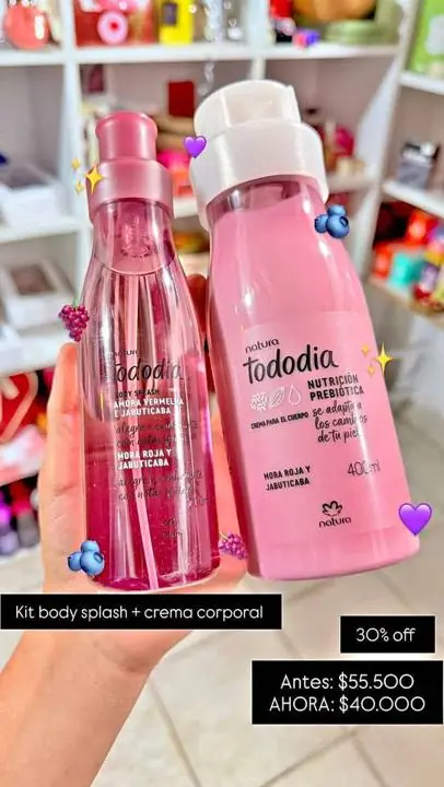 Combo frambuesa y pimienta rosa