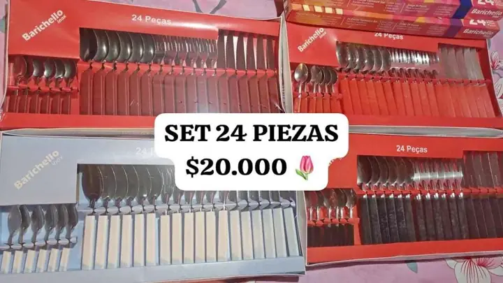 Cubiertos set 24PIEZAS