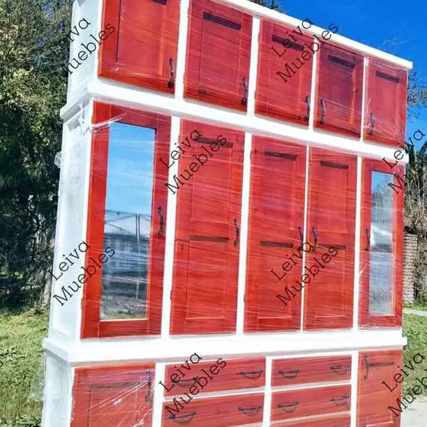 Vendo hermoso Placard desmontable x3 con alza familiar 2.0 ancho alto 2.35 con espejo hacemos envios