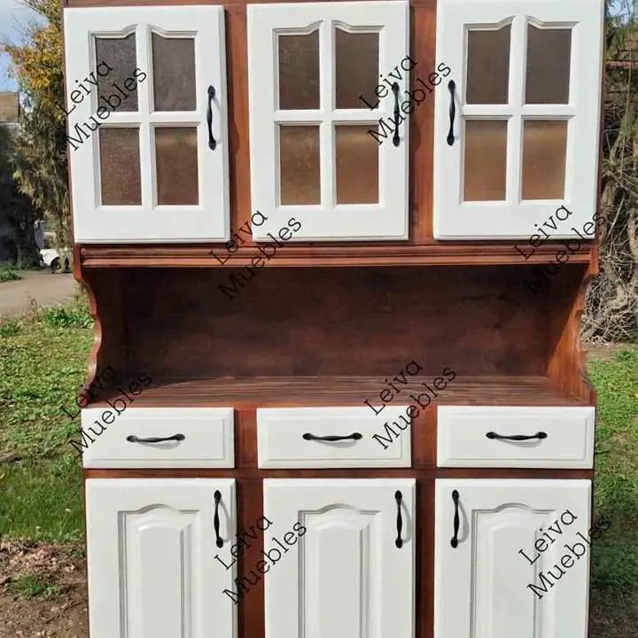 Modular de cocina pino macizo de 3 puertas ideal para tu casa Pintado del color que más te guste