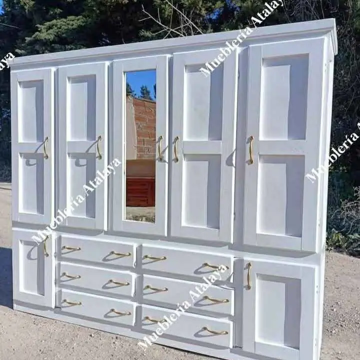 Vendo hermoso Placard 2.0 ancho alto 1.75 pintado por dentro con espejo manija dorada hacemos envios