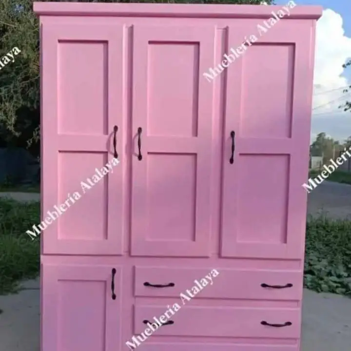 Roperos de pino 1 20 x 1 70 Elegí el color y lo pintamos con espejo o sin Abonas al recibir en
