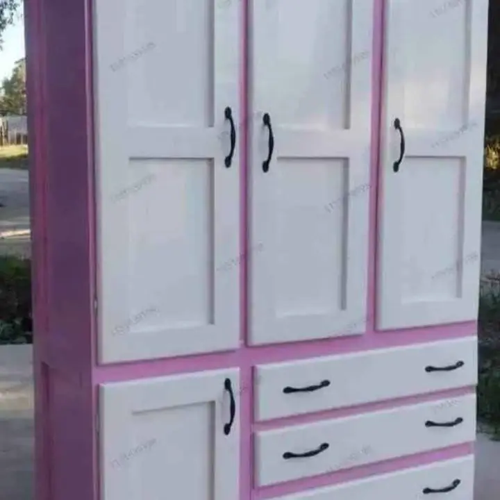 Roperos de pino 1 20 x 1 70 Elegí el color y lo pintamos con espejo o sin Abonas al recibir en