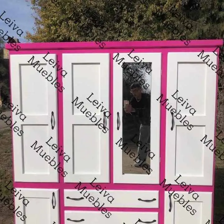 Roperos de pino 1,60 x 1 70 Elegí el color y lo pintamos abonas al recibir Envíos a