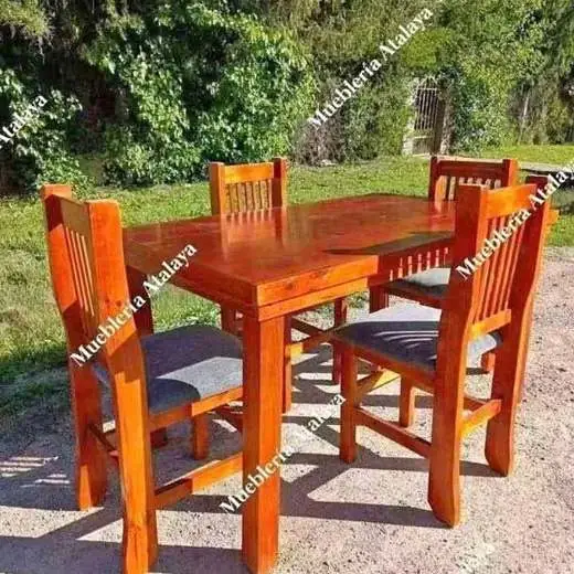 ¡Sorprendé a mamá en su día! Juegos de comedor de pino, ideales para renovar tu hogar y