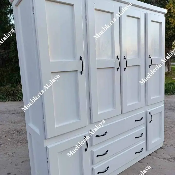 Roperos de pino 1,60 x 1 70 Elegí el color y lo pintamos abonas al recibir Envíos a