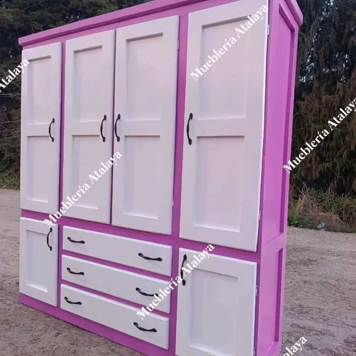 Leiva muebles Roperos de pino 1 60 x 1 70 Elegí el color y lo pintamos Se abona al re