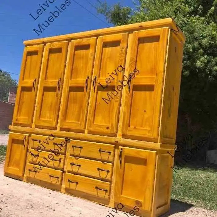 Roperos de pino 1,60 x 1 70 Elegí el color y lo pintamos abonas al recibir Envíos a d