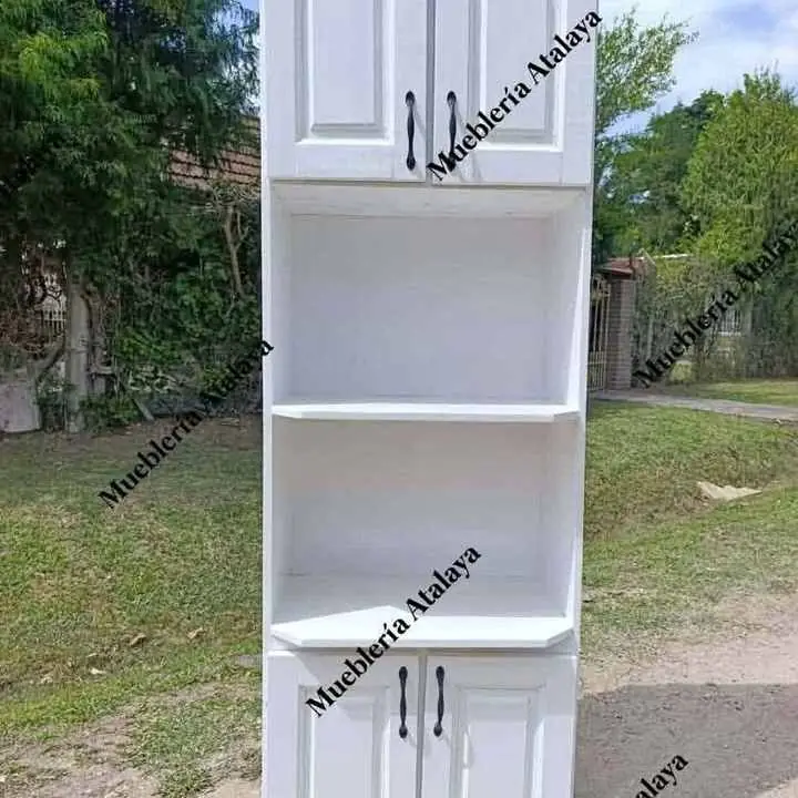 Mueble de cocina para horno y microondas , macizo Pintado y barnizado Hacemos envios