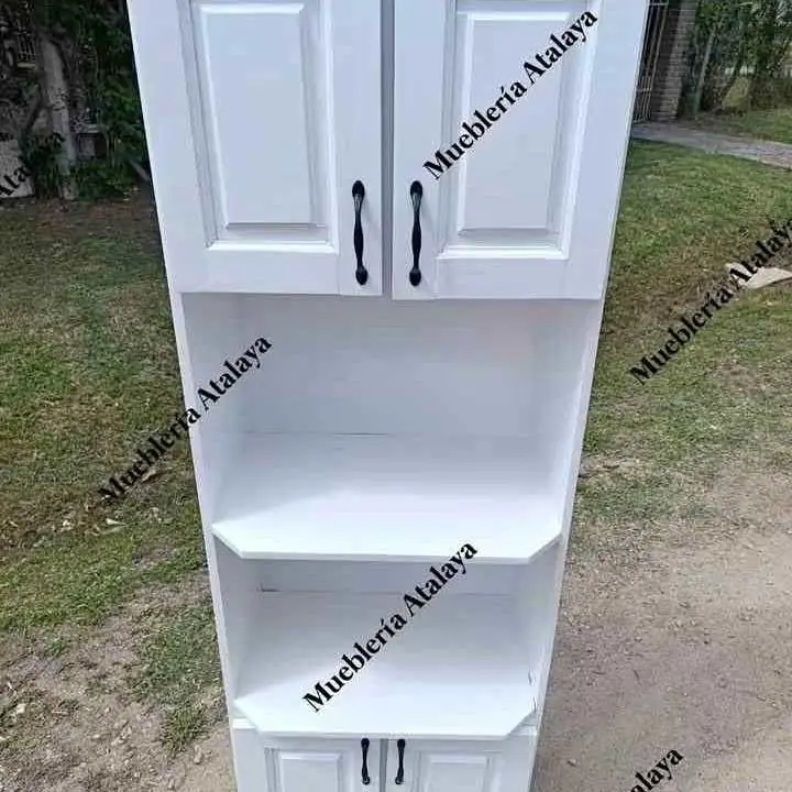 Mueble de cocina para horno y microondas , macizo Pintado y barnizado Hacemos envios