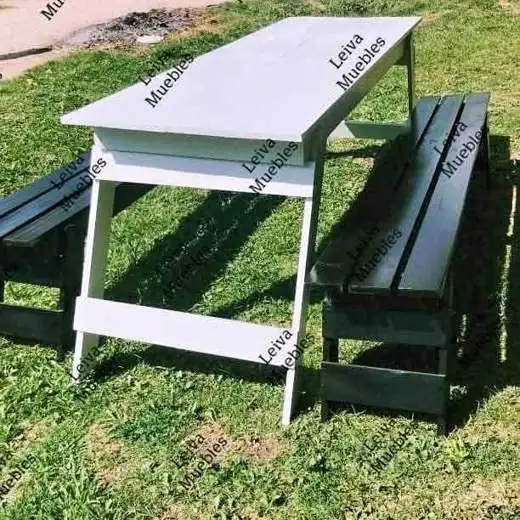 Mesa de patio con bancos patas plegables Envíos a domicilio