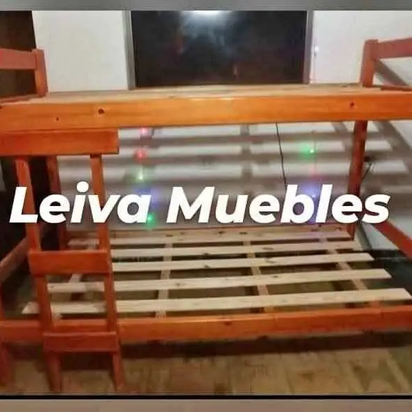 Vendo cama cuchetas reforzadas con sus colchónes