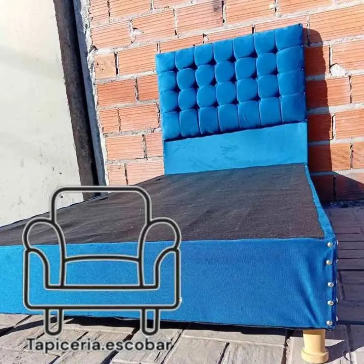 Super promo Sommier 1 plaza colchón 1 plaza espuma Respaldo a tan solo 150mil. Sommier 1 pla