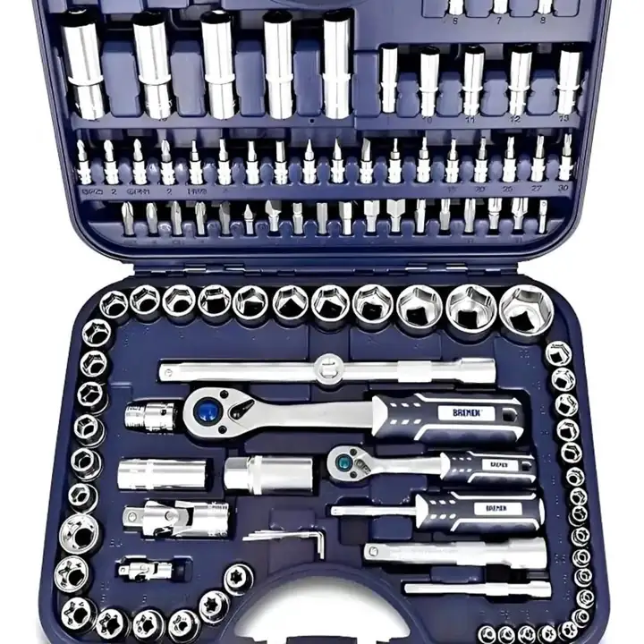Juego Bremen Llaves Tubos Y Puntas 110 Pz. Modelo Nuevo