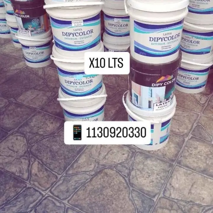 Pinturas super oferta hasta agotar stock