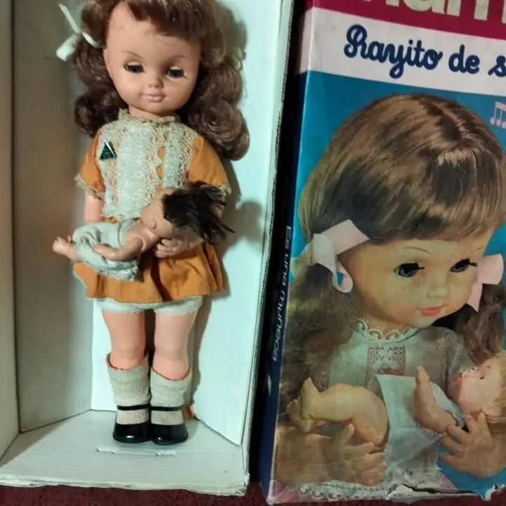 Muñeca rayito de sol Mamá de los 60