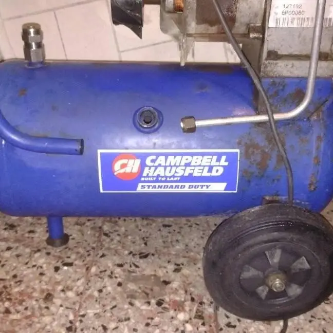 Compresor aire con faltantes
