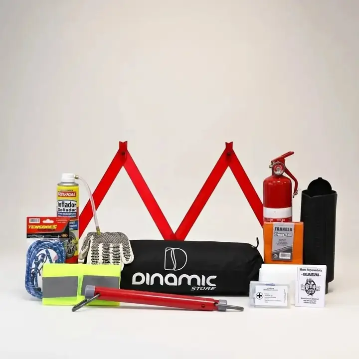 Kit Seguridad Vehicular Auto 12 en 1