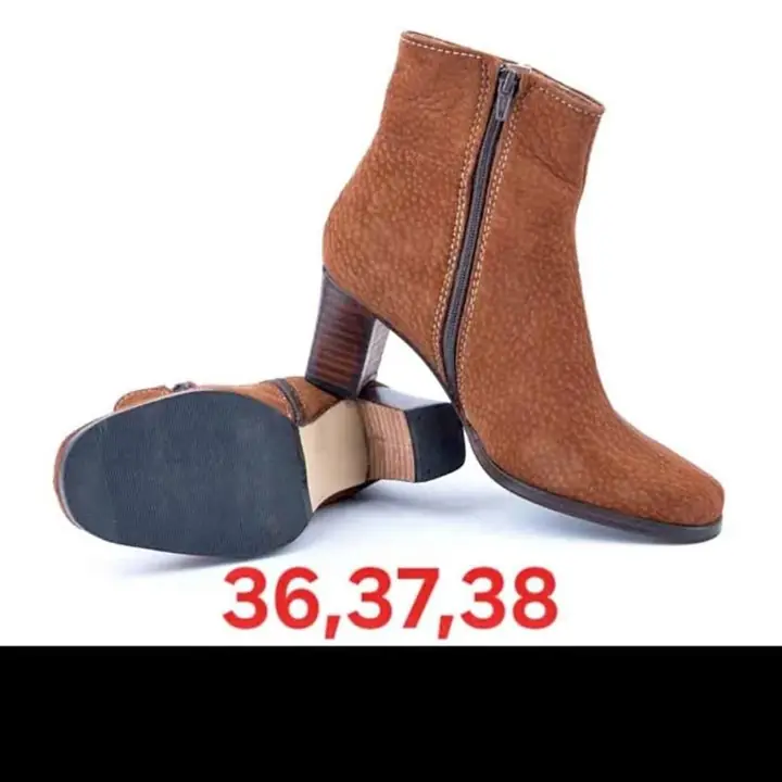 Lote de botas cuero carpinch