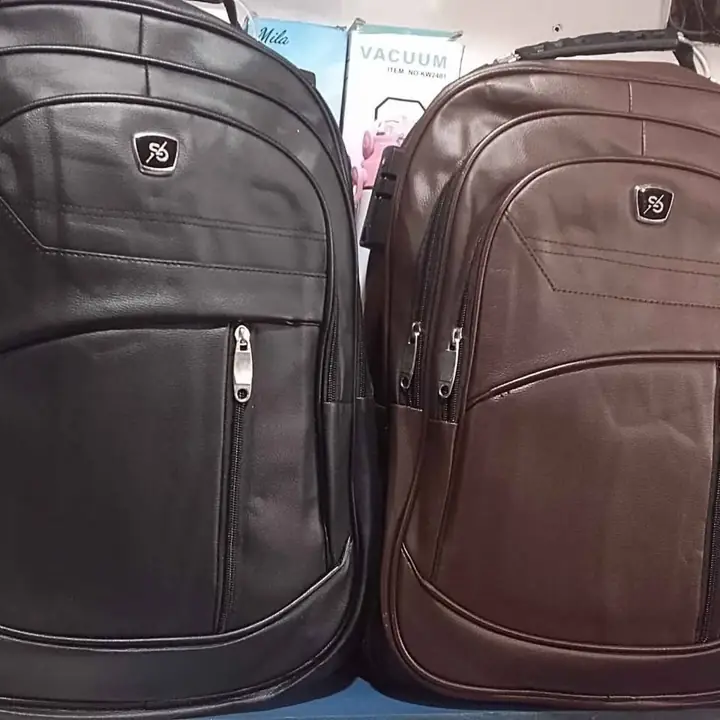 Mochilas grandes cuerina con USB y candado