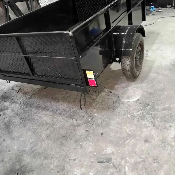 Trailer batan para cargar 1.50 x 1.25 x 50 con cubiertas instalación eléctrica incluida