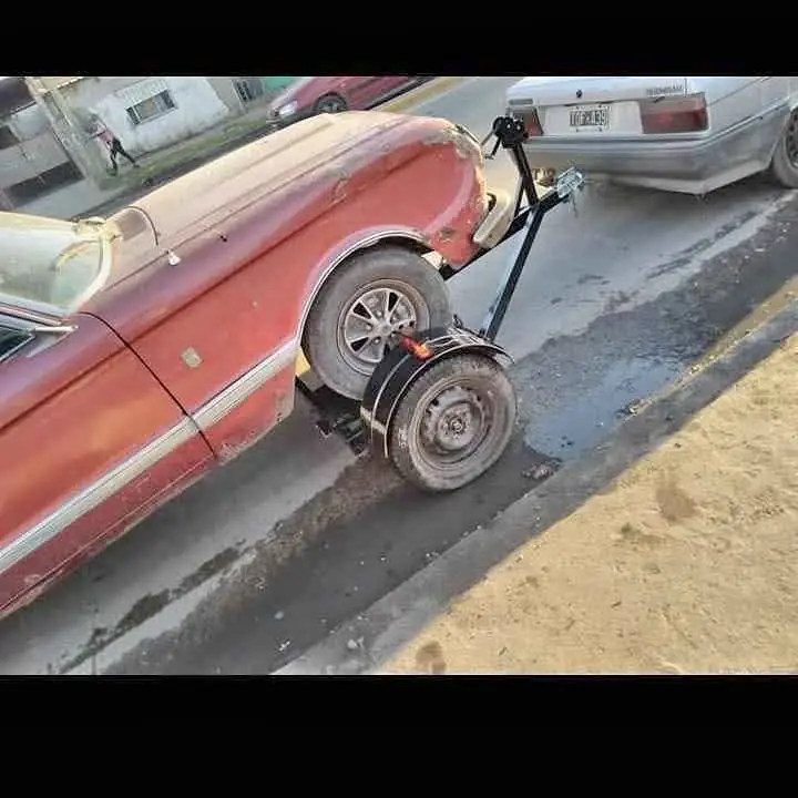 Trailer Dolly para remolque! Precio sin con masa Fiat reforzado