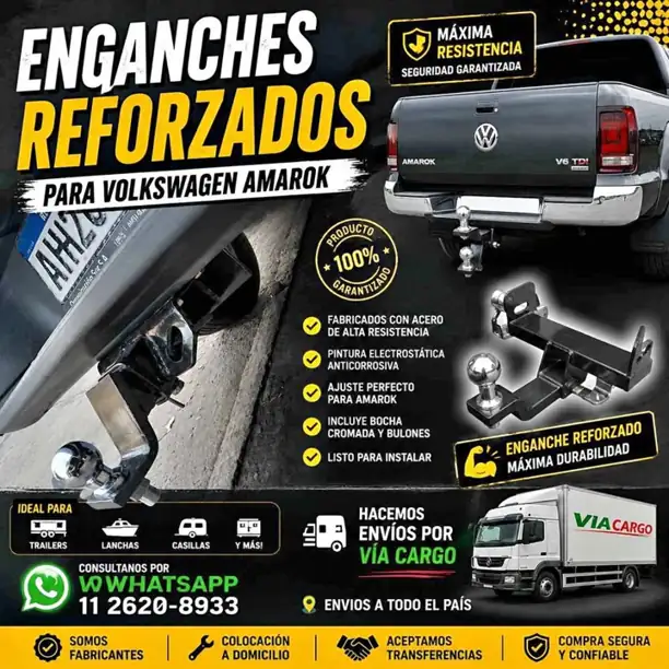 Enganches directo de fábrica Fabricante directo Excelente calidad y terminación Entr
