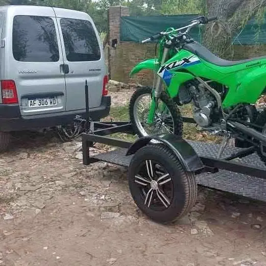 Trailer super bajo ideal para cuatriciclo o moto!