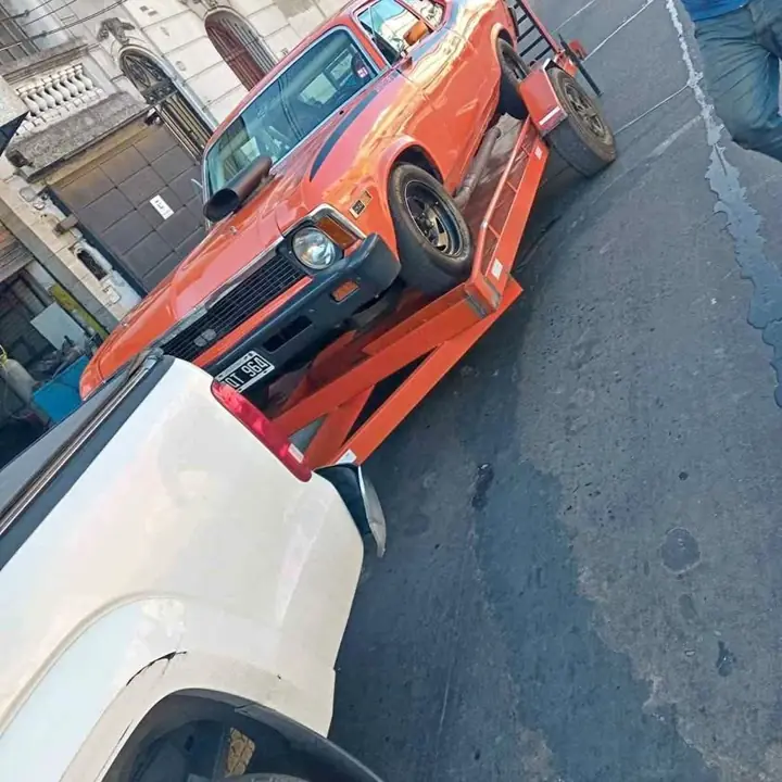 Trailer super bajo para cuatriciclo!