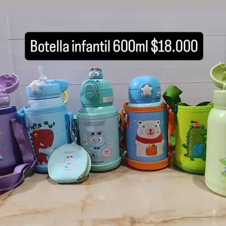 Botella infantil térmica