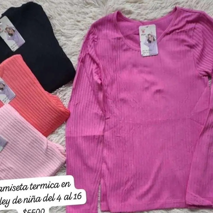 Camiseta Polera termica de niños