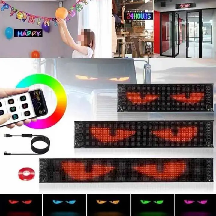Cartel LED flexible 60CMX12CM