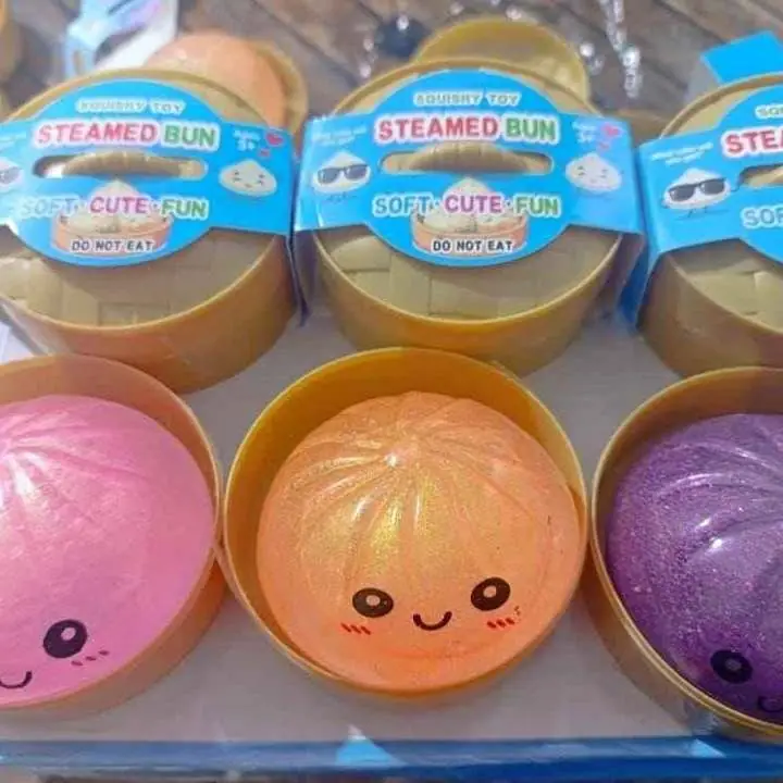Dumpling Brillóso Squishy sensorial Grande $19.000 Chico $15.000 Mayor $16.500