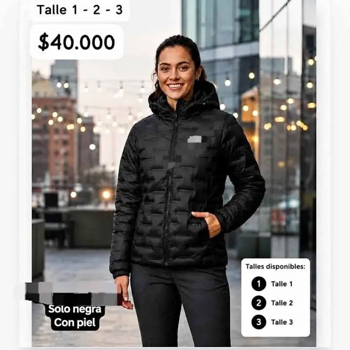 Campera de mujer