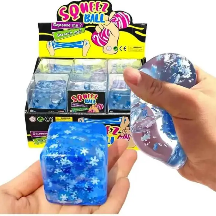 Squishy Cubo Hielo Viral Antiestrés Sensorial TikTok $10.000