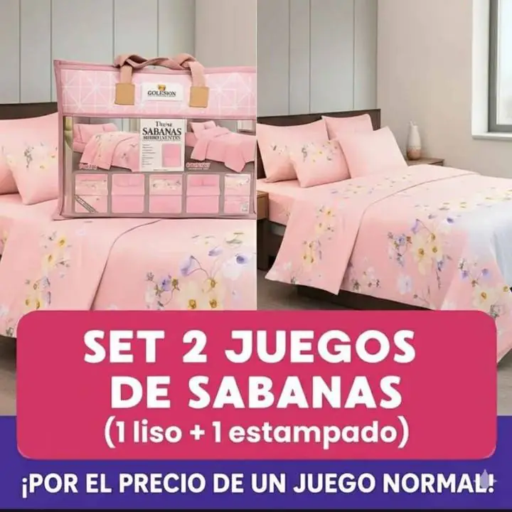 Sábanas Golsund 2 en 1