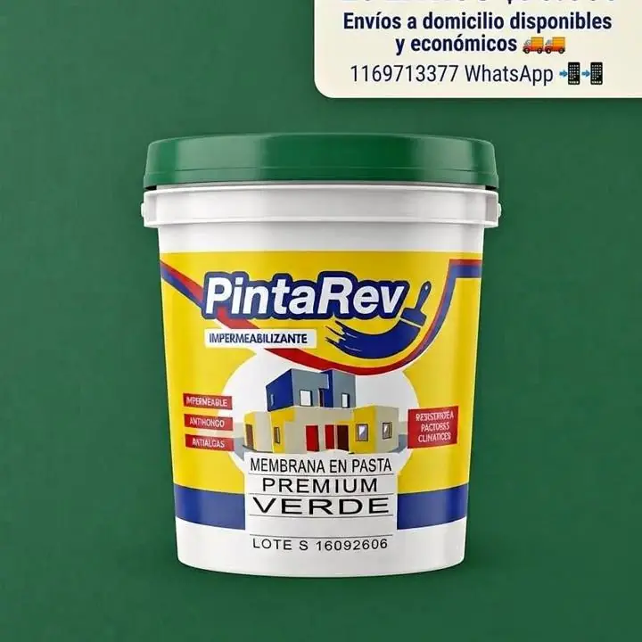 Membrana impermeable calidad premium 20lts x $96.000 envíos a domicilio