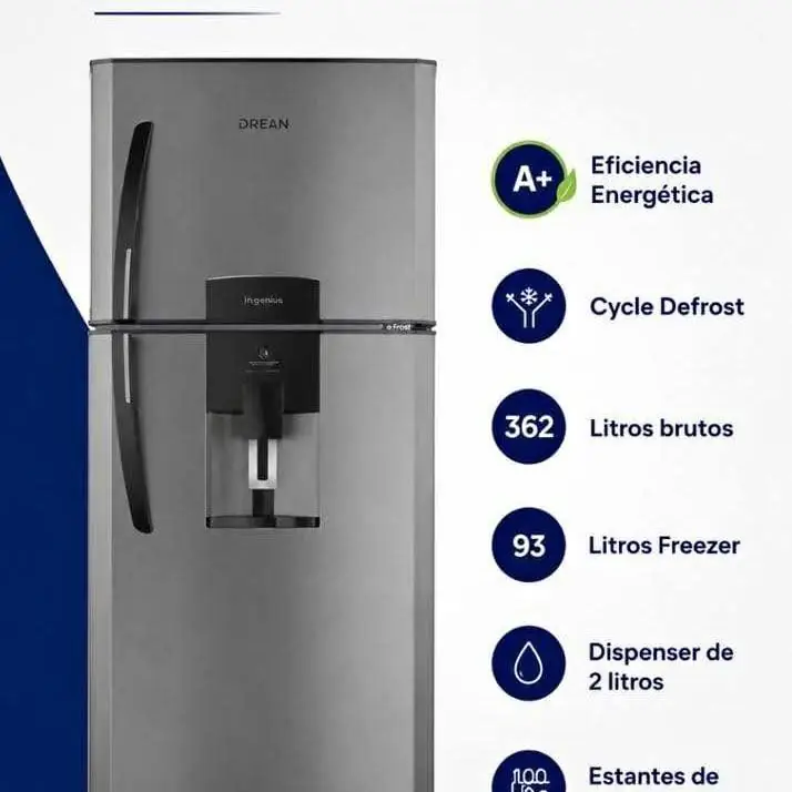 Heladera drean 362lts nueva con garantía