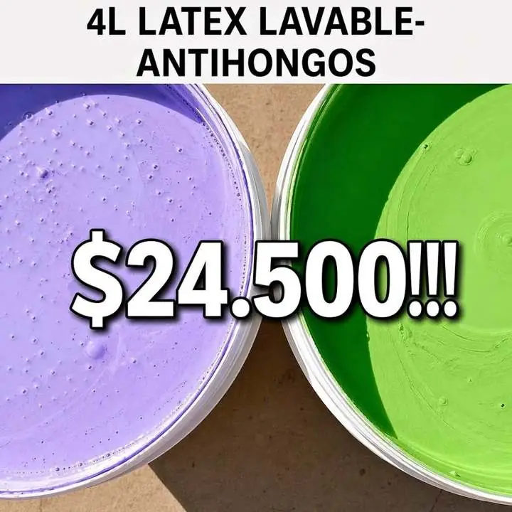 Latex Lavable-antihongos directo de fábrica, envios en el día!