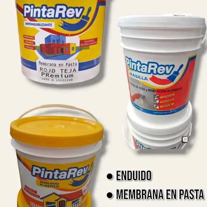 Pintua, enduido, masilla, membrana y mas envios a domicilio en el dia, todo de fabrica