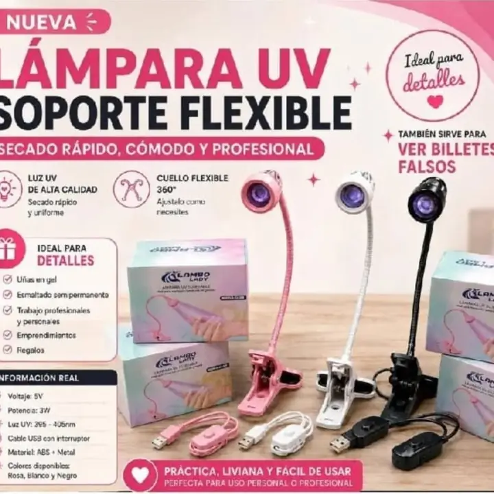 Lampara y mini cabina uñas