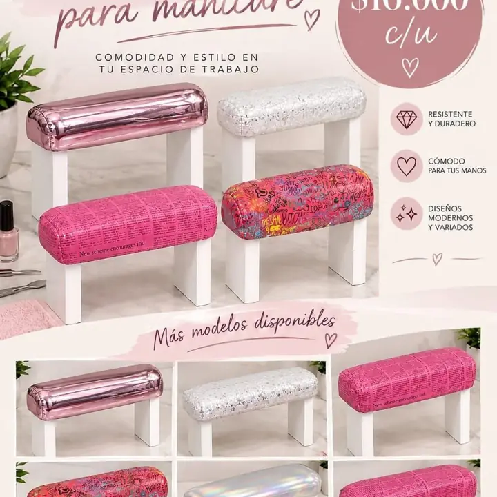 Apoya manos manicure