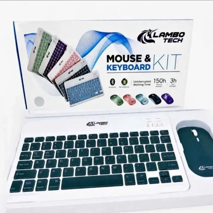 Kit Teclado y Mouse Bluetooth