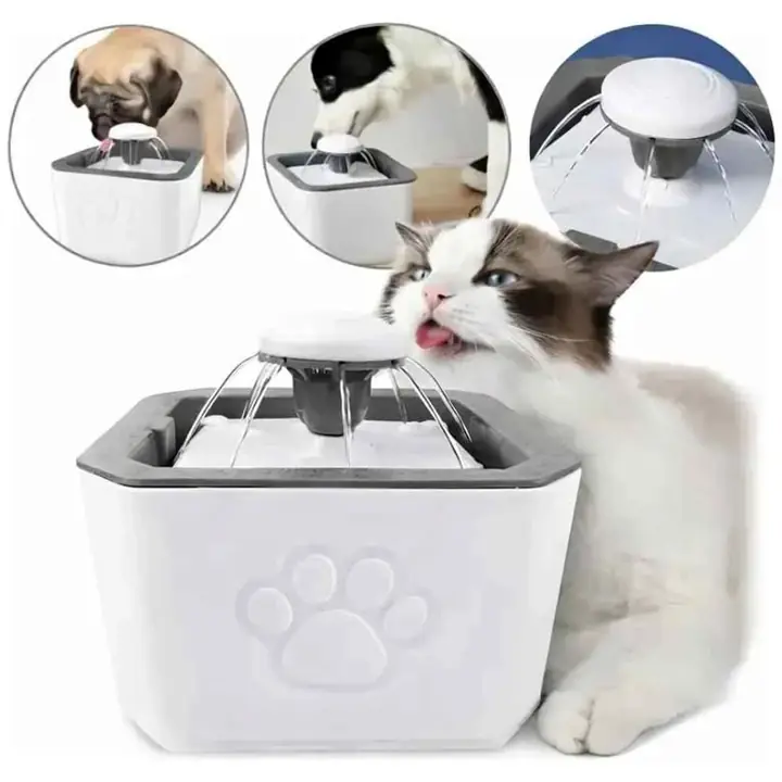 Fuente bebedero automático para perros o gatos