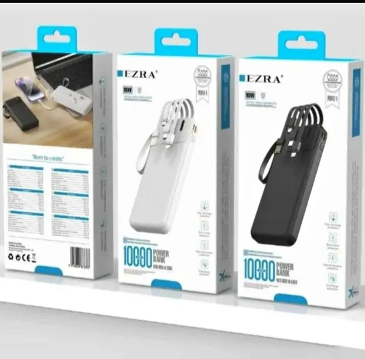 Power bank 10.000 mAh Hasta 4 cargas completas
