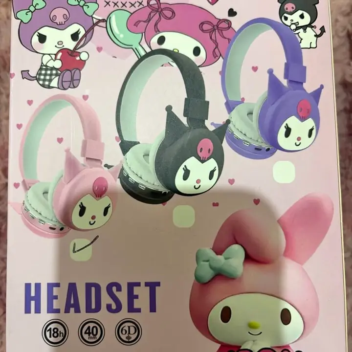 Auriculares kuromi Color rosa