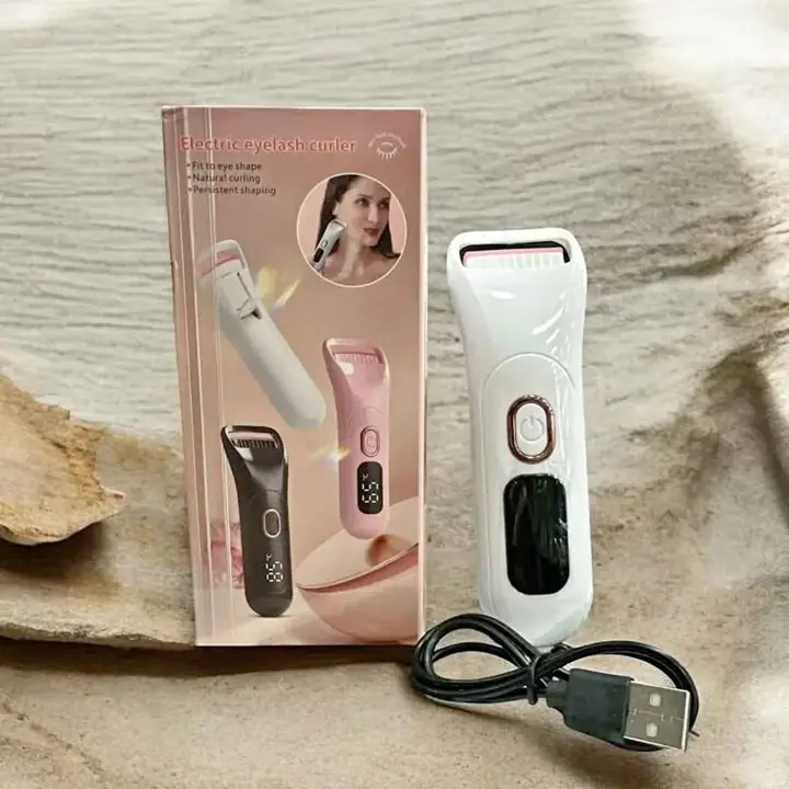 Rizador de Pestañas Eléctrico Recargable USB ¡pestañas perfectas en minutos!