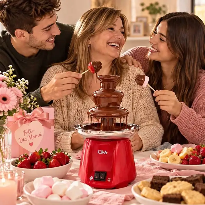 ¡Cascada de chocolate! ¡sorprendé a mamá en su día!